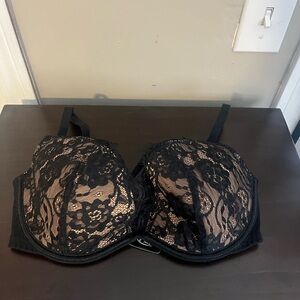 Elegant Black Lace Bra Adore Me NWT